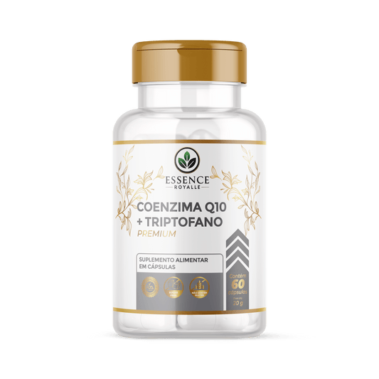 Coenzima Q10 + L-Triptofano – 60 Cápsulas (386mg) - Essence Royalle