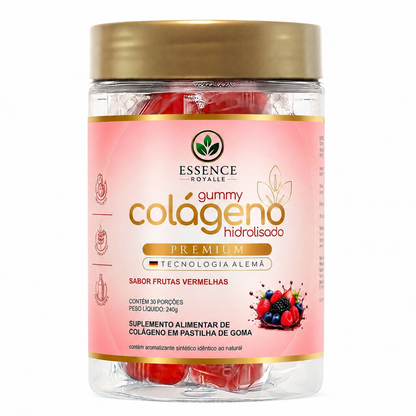 Gummy De Colágeno Verisol® Sabor Frutas Vermelhas - 30 Doses