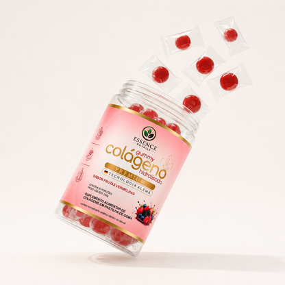 Gummy De Colágeno Verisol® Sabor Frutas Vermelhas - 30 Doses